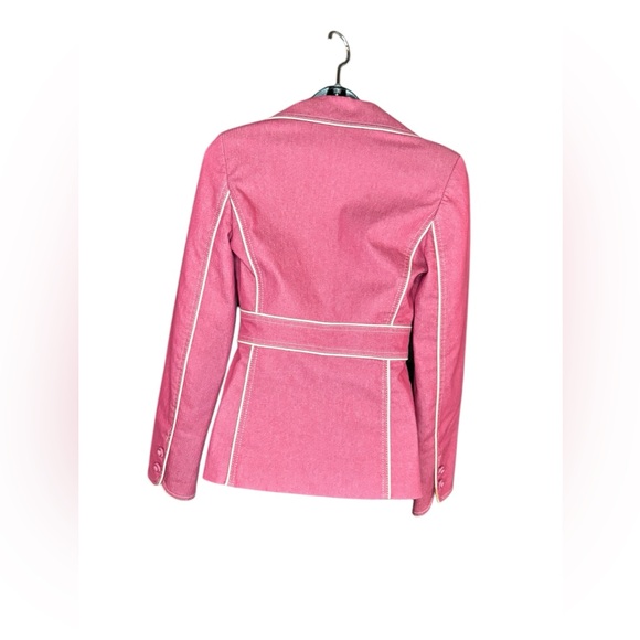 Cynthia Steffie vintage military style pink blazer sz small preloved - Picture 3 of 7